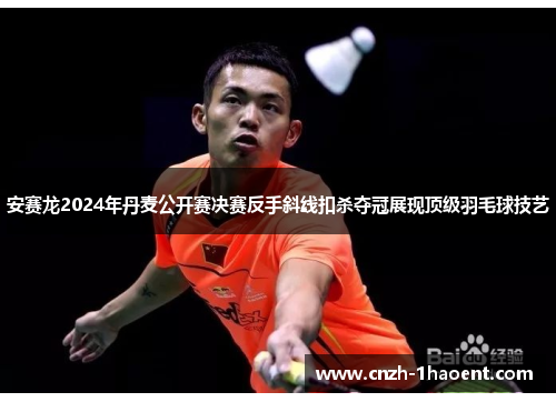 安赛龙2024年丹麦公开赛决赛反手斜线扣杀夺冠展现顶级羽毛球技艺